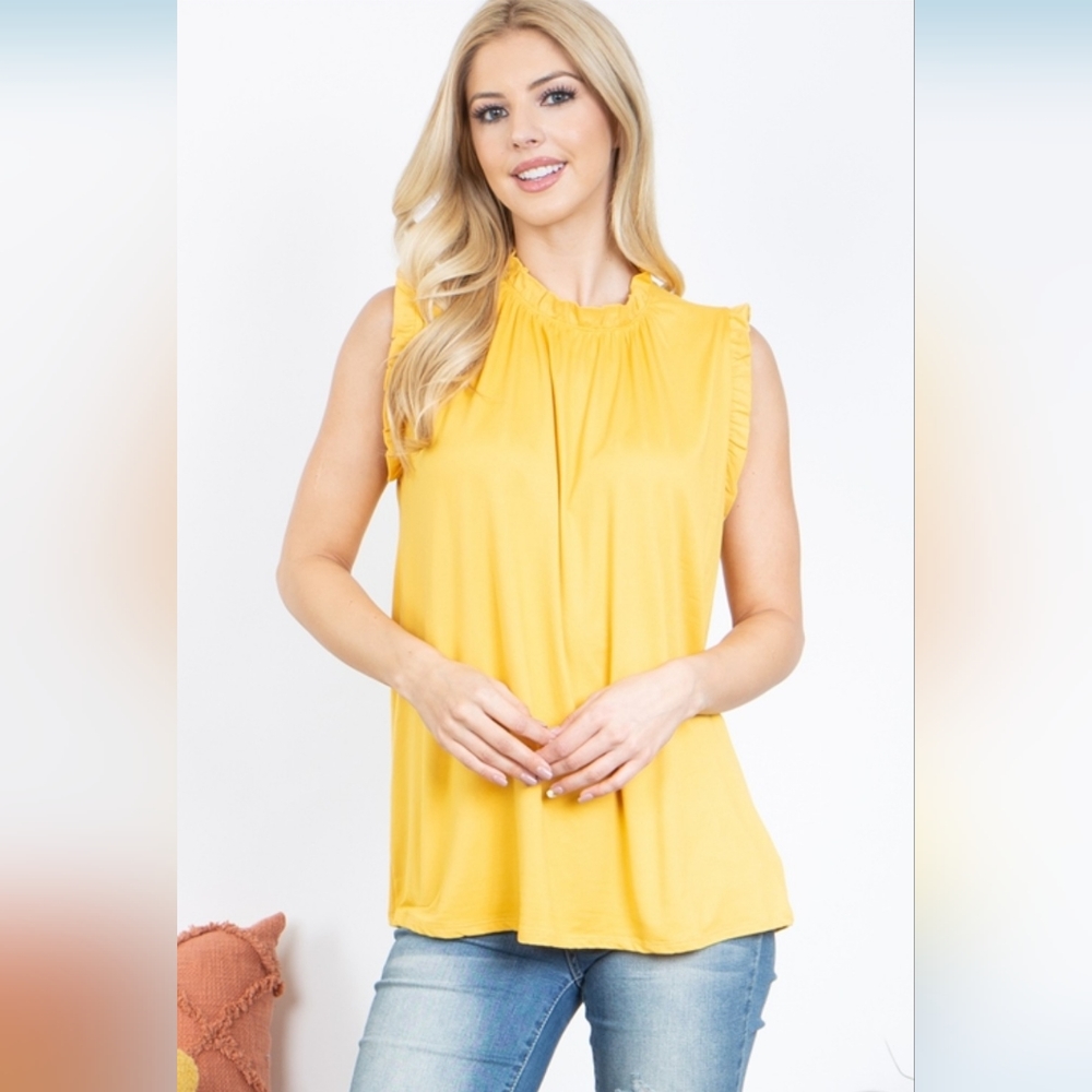 Dijon tank top